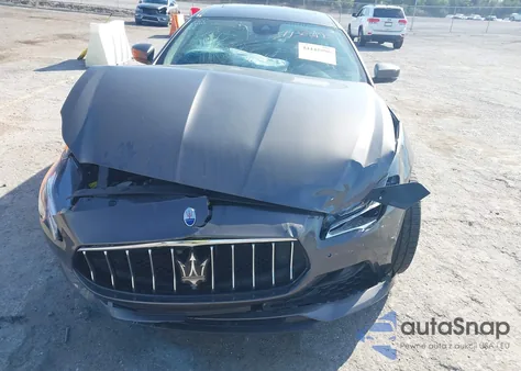 2019 Maserati Quattroporte S z USA, uszkodzony, nr VIN ZAM56YPA6K1335614